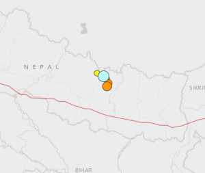 Nepal earthquake [USGS]
