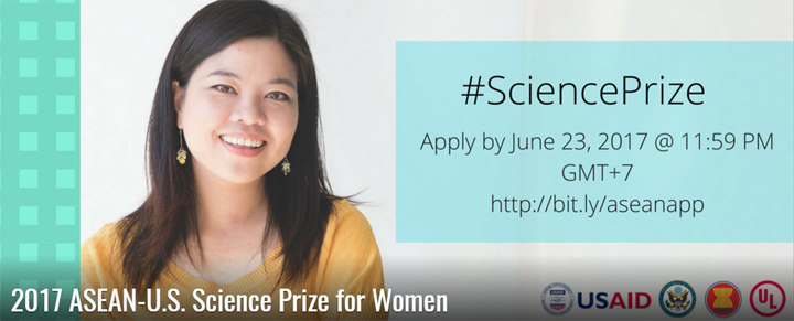 U.S. Government Launches ASEAN-US Science Prize for Women 2017 Science Prize