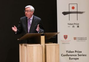 Welcoming remark by Professor Stephen TOOPE, Vice Chancellor, University of Cambridge at the Yidan Prize Conference Series: Europe