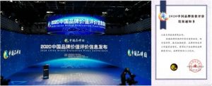 2020 China Brand Evaluation Online Press Conference 