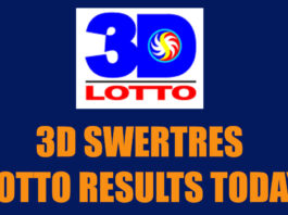 3D Swertres Lotto Result