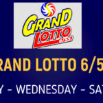 6/55 Grand Lotto Result