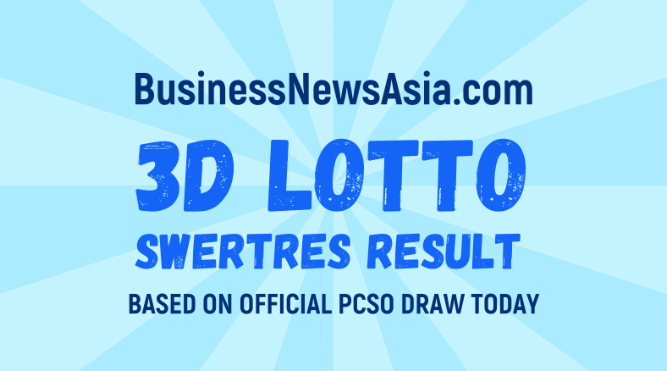 3D Lotto Result Today Final