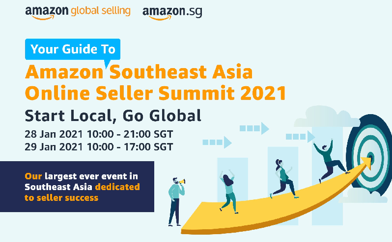 Amazon to Host First Southeast Asia Seller Summit for SMBs Amazon Southeast Asia Online Seller Summit 2021