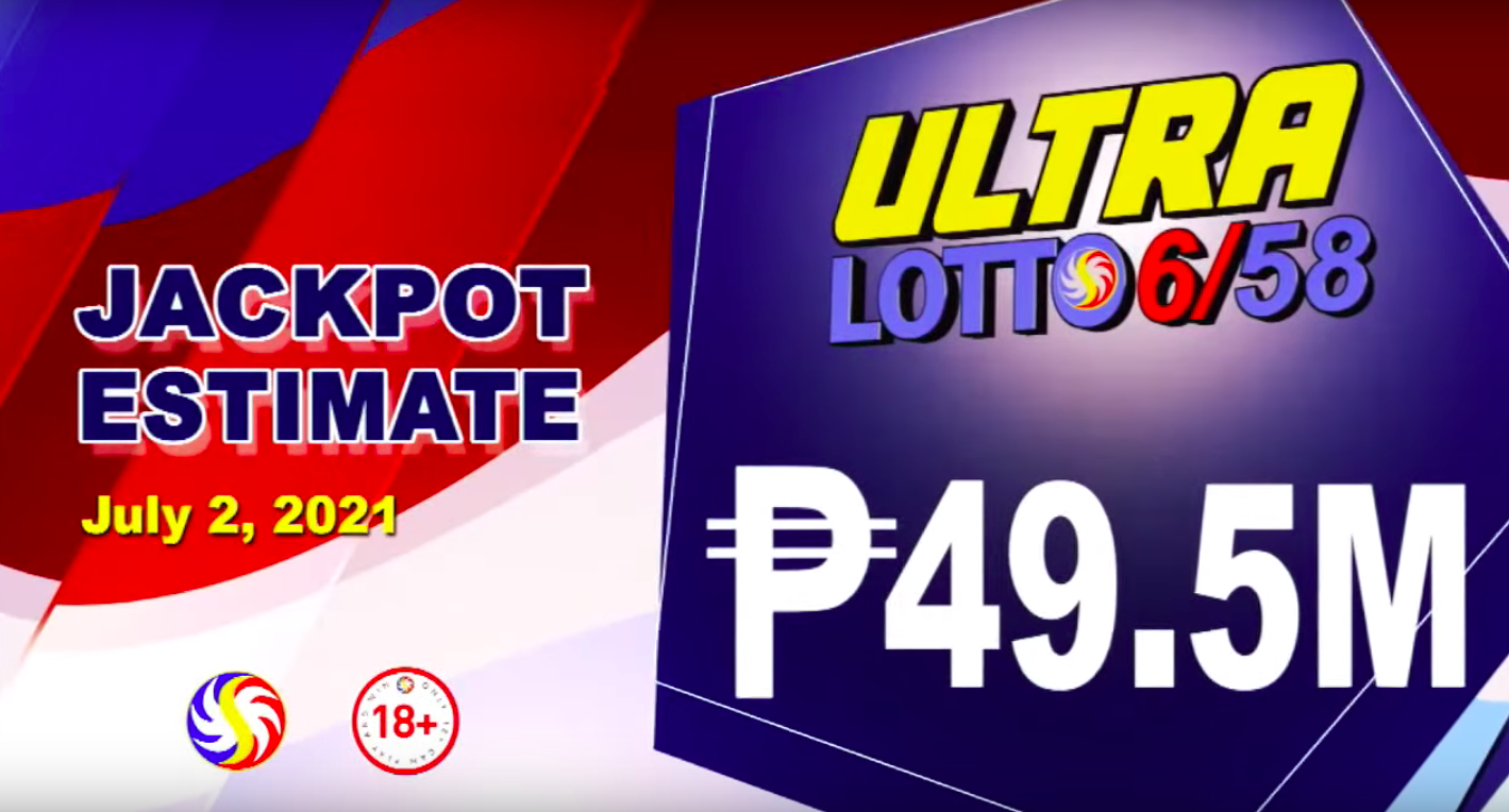 pcso lotto results 6 58