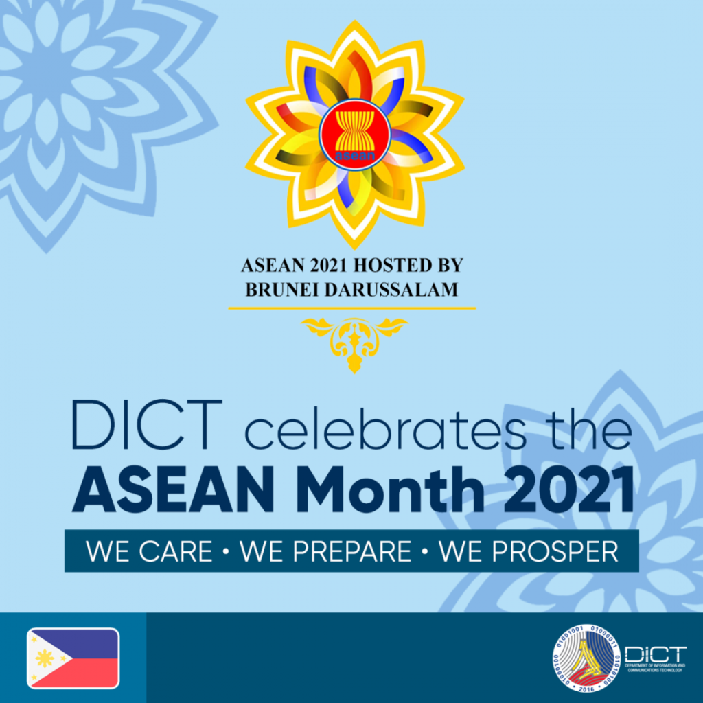 DICT celebrates the ASEAN Month 2021 DICT ASEAN