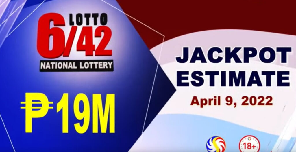 6/42 Lotto Result April 9, 2022