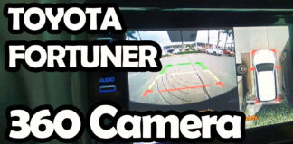 Toyota Fortuner Panoramic View Monitor