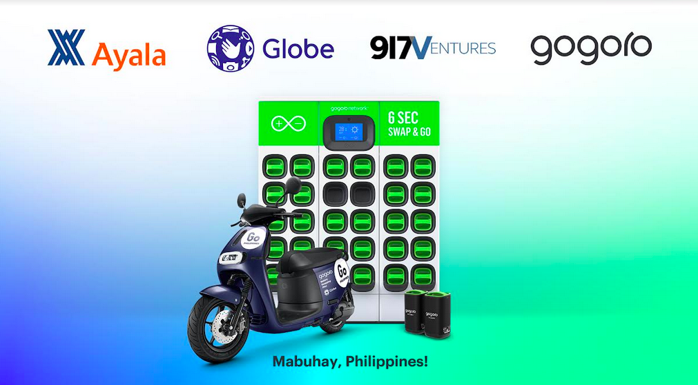 Globe’s 917Ventures, Ayala Corp to bring Gogoro’s leading ‘Smartscooter’ and battery-swapping technology in PH Gogoro 917 Ventures