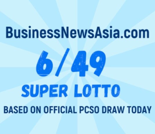 6/49 Super Lotto Result