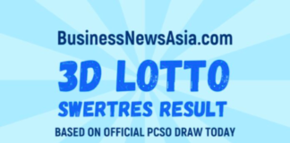Swertres 3D Lotto result today