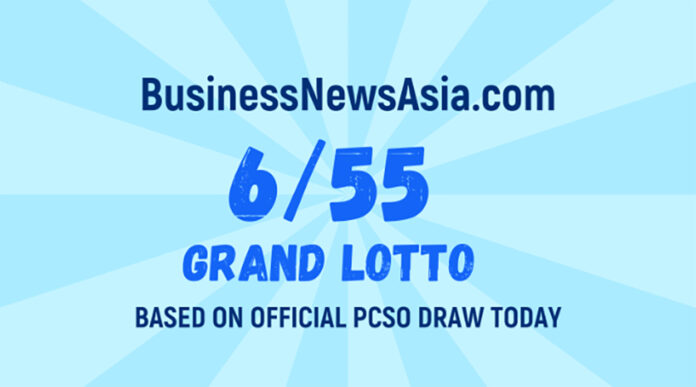 6/55 Grand Lotto Result