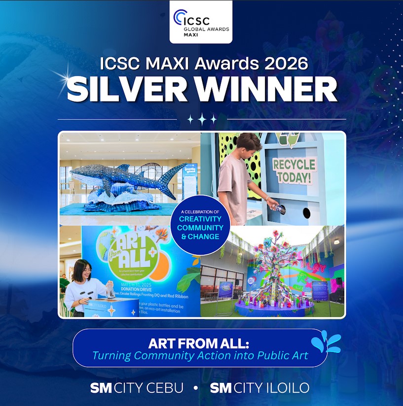 Philippines: SM malls in Visayas win ICSC award for sustainability campaign